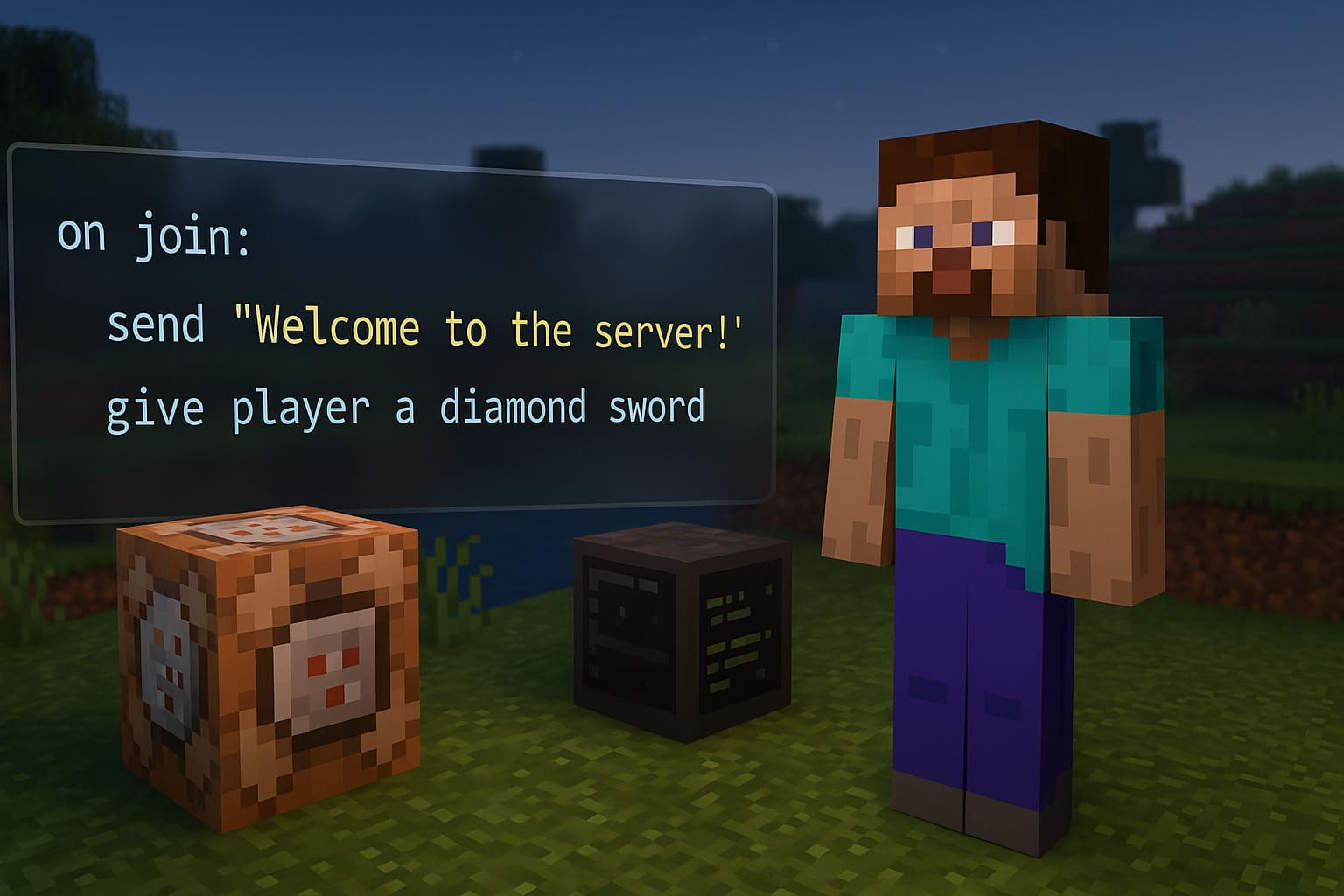 minecraft скрипты